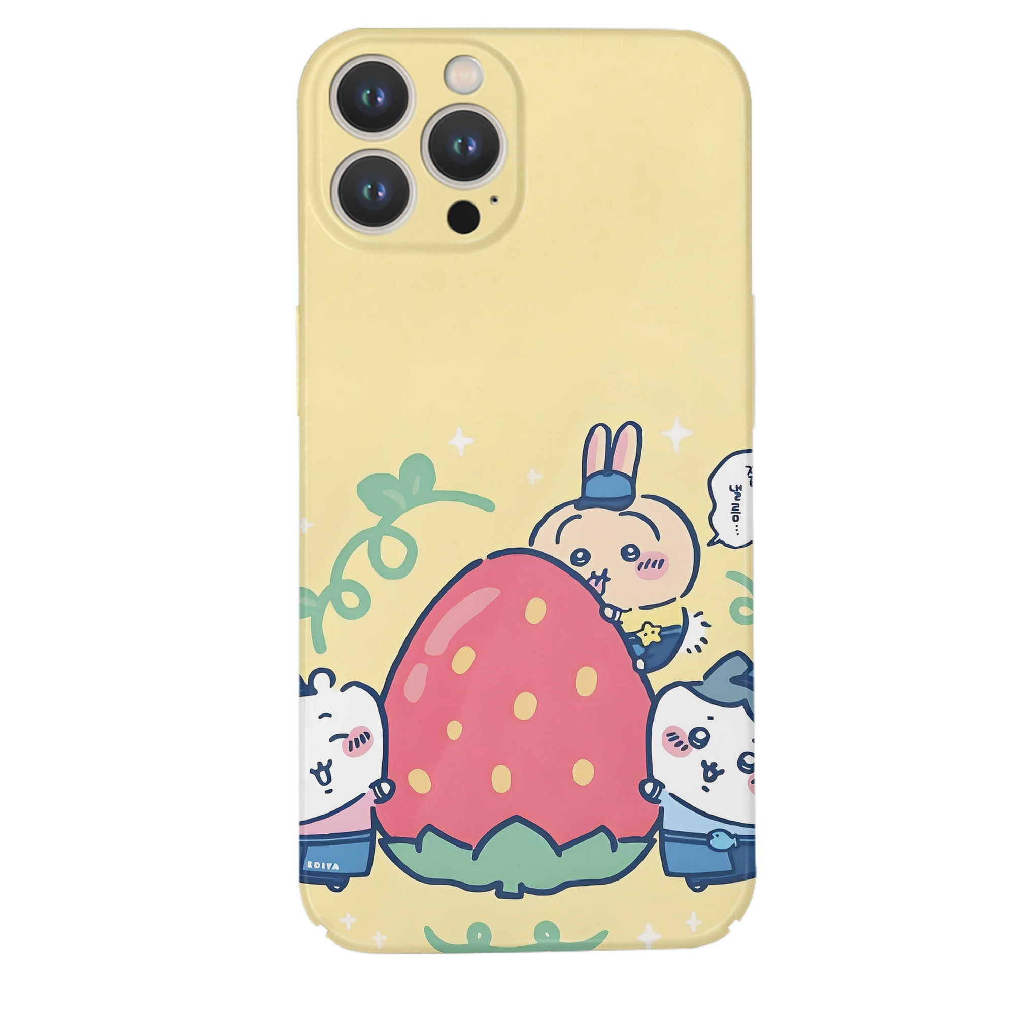 （画像用） ちいかわ Chii-kawa 【iPhone 14シリーズ対応】ハードケース